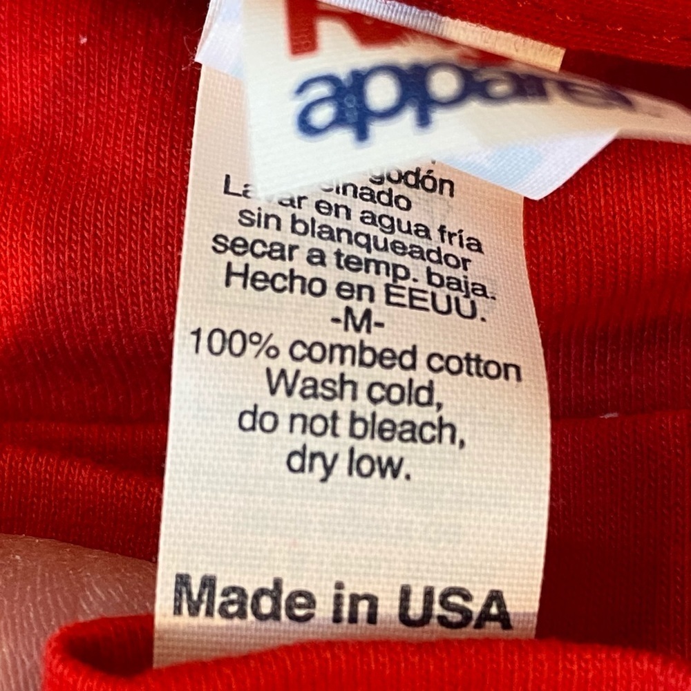 Bernie Sanders for US Senate 2018 Campaign T-shirt Red Like New Made in USA - Picture 10 of 11